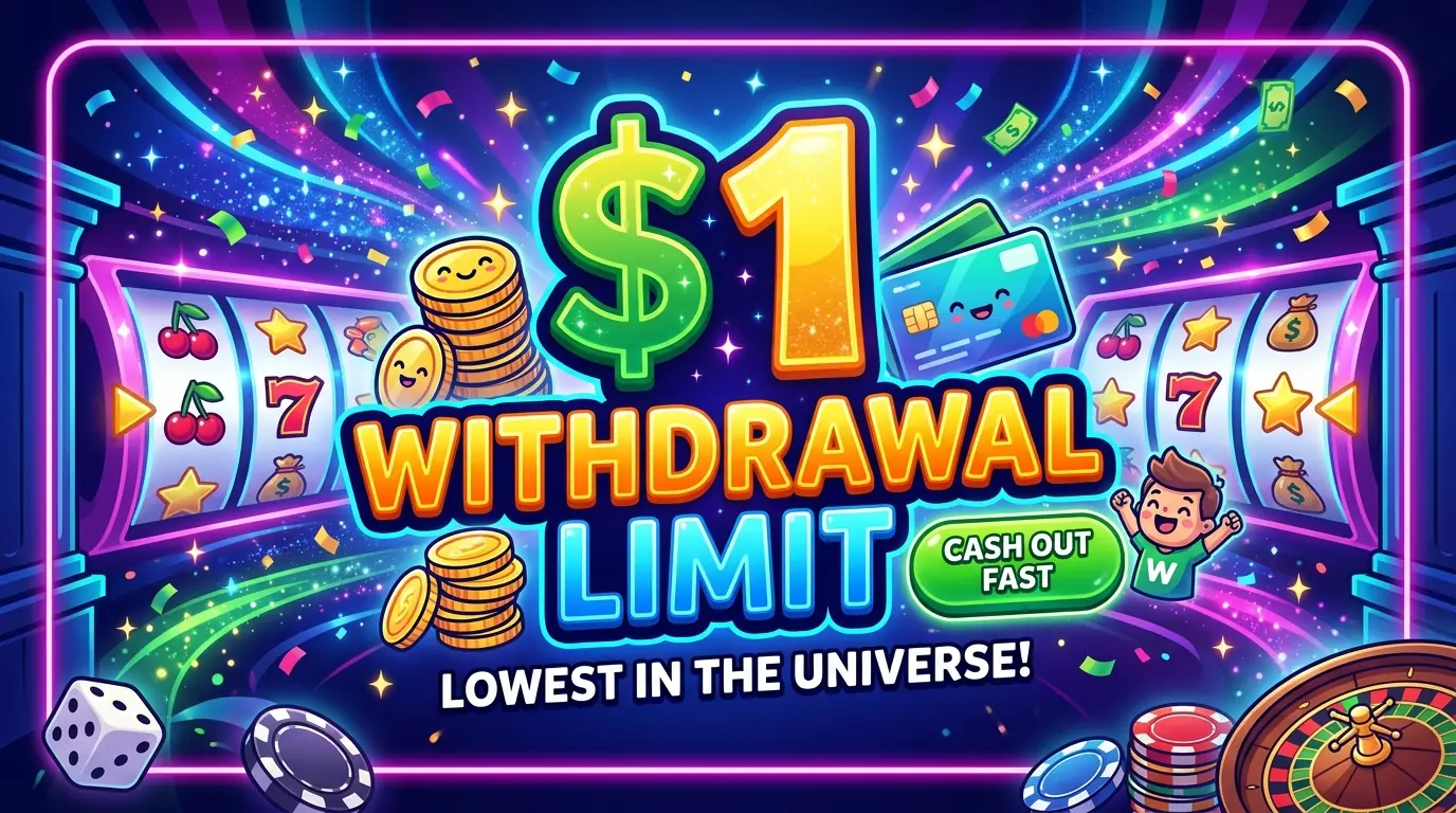 1 € uttak Power up casino